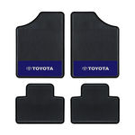 Ficha técnica e caractérísticas do produto Tapete Automotivo- Logo Toyota - Base Azul