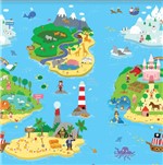 Ficha técnica e caractérísticas do produto Tapete Baby Play Mat Médio Magical Island - Safety 1st