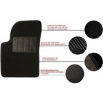 Ficha técnica e caractérísticas do produto Tapete de Carpete Peugeot 207 Personalizado (Grafite)