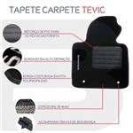 Tapete Carpete Confort Honda Civic 2012 a 2016 3pçs