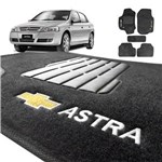 Ficha técnica e caractérísticas do produto Tapete Carpete do Chevrolet Astra Grafite com Trava Segurança