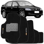 Ficha técnica e caractérísticas do produto Tapete Carpete do Chevrolet Astra Preto com Trava Segurança