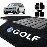 Ficha técnica e caractérísticas do produto Tapete Carpete do Volkswagen Golf 2008 Á 2013 Preto com Trava Segurança