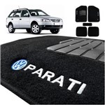 Ficha técnica e caractérísticas do produto Tapete Carpete do Volkswagen Parati 1996 Á 2012 Preto com Trava Segurança