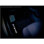 Ficha técnica e caractérísticas do produto Tapete Carpete Honda New Civic 2014 2015 2016 Personalizado Preto com Logo - 3 Peças