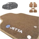 Ficha técnica e caractérísticas do produto Tapete Carpete Jetta 2011 2013 2014 Bege C/ Trava Segurança