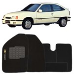 Ficha técnica e caractérísticas do produto Tapete Chevrolet Kadett 1989 a 1995 com Logo Bordado - 5 Peças
