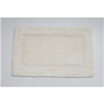 Ficha técnica e caractérísticas do produto Tapete de Banheiro Confort Branco 0,45X0,70M - Kapazi