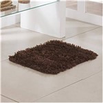 Ficha técnica e caractérísticas do produto Tapete de Banheiro - Pelúcia - Congo - 60cm X 40cm - Chocolate - Niazitex