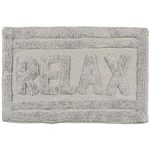 Ficha técnica e caractérísticas do produto Tapete de Banheiro Relax Cinza