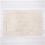 Ficha técnica e caractérísticas do produto Tapete de Banheiro Retangular 40x60cm Marfim - Comoditá - Comodita