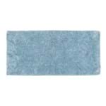 Tapete de Banheiro Royal Tecido Azul 60x120cm Sensea
