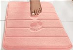 Ficha técnica e caractérísticas do produto Tapete de Banheiro - Super Soft - 60cm X 40cm - Coral - Camesa