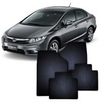 Ficha técnica e caractérísticas do produto Tapete de Borracha Honda Civic