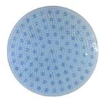 Tapete de Box Azul Antiderrapante Plástico 50x50cm Aqua-Spa KomLog