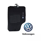 Tapete Ecológico Preto Personalizado Universal Volkswagen