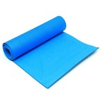 Ficha técnica e caractérísticas do produto Tapete em Eva para Yoga, Pilates Azul 116 Cm X 54 Cm X 0,5 Cm