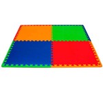 Ficha técnica e caractérísticas do produto Tapete Eva Play Mat Color 4 Peças Evamax 52x52cm