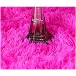 Ficha técnica e caractérísticas do produto Tapete Felpudo Rosa Pink 2,50x3,00-Pelo Alto Costa Oro