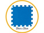Ficha técnica e caractérísticas do produto Tapete Fofinho Liso 10 Peças 29x29 cm Mingone