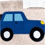 Ficha técnica e caractérísticas do produto Tapete Formato Carro Aventura - Azul Royal