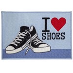 Ficha técnica e caractérísticas do produto Tapete Happy Day Love Shoes 40x60cm - 100 Poliamida - Color Art - Corttex