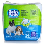 Ficha técnica e caractérísticas do produto Tapete Higienico Baby Pads 14un 65x60 - Petix