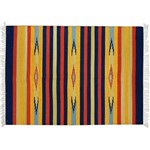Ficha técnica e caractérísticas do produto Tapete Indiano Kilim Shanti Dupla Face Santista - 1,00m X 1,40m - Diversos