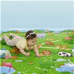 Ficha técnica e caractérísticas do produto Tapete Infantil Burigotto KidSmat 120X140 Cm – Colorido