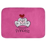 Ficha técnica e caractérísticas do produto Tapete Infantil Casaborda Princess 70x50 Cm - Pink