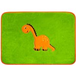 Tapete Infantil Casaborda Dinossauro 70x50 Cm - Verde