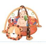 Ficha técnica e caractérísticas do produto Tapete interativo com piscina de Bolinhas para bebê - Leão Color Baby