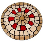 Ficha técnica e caractérísticas do produto Tapete Marbella Boreal Veludo Catedral 1,50 M de Diâmetro