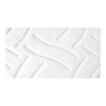 Ficha técnica e caractérísticas do produto Tapete para Banheiro Luxury 80x50 Branco 49906 - Vizapi