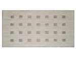 Ficha técnica e caractérísticas do produto Tapete para Quarto/Sala Rubi Sisal Look - Pedras Preciosas 50x90cm - Rayza