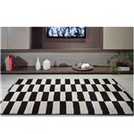 Ficha técnica e caractérísticas do produto Tapete para Sala 200 X 250 Cm Art Black e White Desenho 05 Oasis