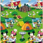 Ficha técnica e caractérísticas do produto Tapete Recreio Disney Mickey Minnie Atividades 1,80mx1,20m Jolitex