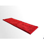 Ficha técnica e caractérísticas do produto Tapete Saturs Shaggy Pelo Alto Vermelho - 60 X 180 Cm Tapete para Sala e Quarto