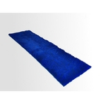 Ficha técnica e caractérísticas do produto Tapete Saturs Shaggy Pelo Ato Azul - 60 x 180 cm Tapete para Sala e Quarto
