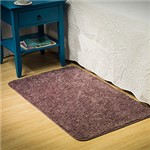 Ficha técnica e caractérísticas do produto Tapete Soft Purple 70x120cm Retangular - Casa & Conforto