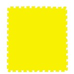 Ficha técnica e caractérísticas do produto Tapete Tatame EVA 10mm Amarelo (100x100cm) - Evamax