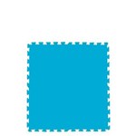 Ficha técnica e caractérísticas do produto Tapete Tatame EVA 10mm Azul (50x50cm) - Evamax