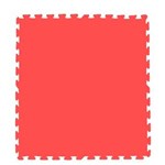 Ficha técnica e caractérísticas do produto Tapete Tatame EVA 10mm Vermelho (100x100cm) - Evamax