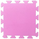 Ficha técnica e caractérísticas do produto Tapete Tatame EVA Boracha de Encaixar Rosa Pink 50x50x3cm 30mm