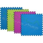 Ficha técnica e caractérísticas do produto Tapete Tatame MOR 40100014 para Exercícios EVA Azul 4 Peças Colorido