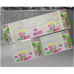 Ficha técnica e caractérísticas do produto Tapetes de Cozinha Sisal Look Café Deluxe COD 8011 - Tapetes Rayza