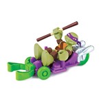 Ficha técnica e caractérísticas do produto Tartarugas Ninjas Half Shell Hero - Donatello com Veículo - Multikids