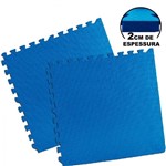 Ficha técnica e caractérísticas do produto Tatame Eva 2,0cm 2 Pecas Azul Mor