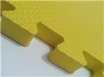 Ficha técnica e caractérísticas do produto Tatame Tapete EVA com Borda 50 X 50 X 2cm Amarelo