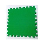 Ficha técnica e caractérísticas do produto Tatame Tapete EVA com Borda 50cm X 50cm X 1cm Verde